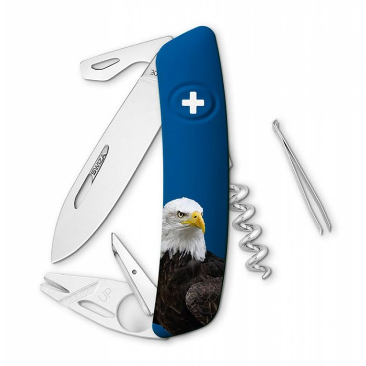 Vreckový švajčiarsky nôž Swiza TT03 Leopard Wildlife TT03 Eagle Wildlife