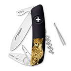 Vreckový švajčiarsky nôž Swiza TT03 Leopard Wildlife
