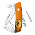 Vreckový švajčiarsky nôž Swiza TT03 Lion Wildlife