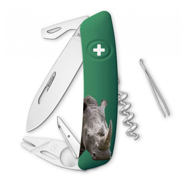 Vreckový švajčiarsky nôž Swiza TT03 Rhinoceros Wildlife