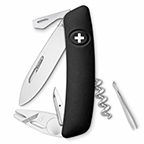 Vreckový švajčiarsky nôž Swiza TT03 Black