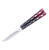 N�� Mot�lik Zamak Black/Red Butterfly 100 mm