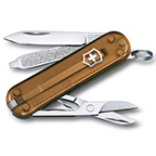 N Victorinox CLASSIC SD TRANSPARENT, Chocolate Fudge