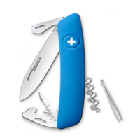 Swiza vreckový švajčiarsky nôž D03 Blue, darčekové balenie
