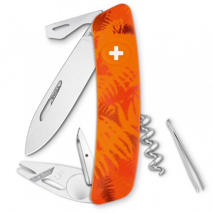 Vreckový švajčiarsky nôž Swiza TT03 Filix Orange