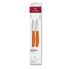 S�prava no�ov s hladkou �epe�ou 2-dielna Victorinox, oran�ov�